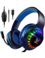 Produktbild: RGB Gaming Headset für PS4/PS5/Xbox One/PC/Nintendo Switch PS4 Kopfhörer mit ...