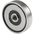 Produktbild: No Brand - Topfmagnet (neodymmagnet), Magnet Mit Innengewinde M5 Ø 25mm, Vernickelt