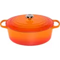 Produktbild: Le Creuset Signature Bräter Ofenrot Oval 33 cm