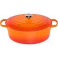 Produktbild: Le Creuset Signature Bräter Ofenrot Oval 33 cm