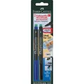 Produktbild: Faber-Castell C.Marker Multimark perm. F bl/sw 2xBK 156295 (2 x) (156295)