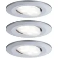 Produktbild: Paulmann LED Einbauleuchte Calla rund 3x6W  Chrom matt schwenkbar 4000K IP65