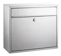 Produktbild: 8601  Briefkasten, silber lackiert, ca. 31 x 36 x 15 cm