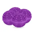 Produktbild: Relaxdays Waschball, 4er Set, Waschkugel für Waschmaschine, ökologisch, hautfreundlich, Waschen ohne Waschmittel, lila