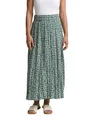 Produktbild: TOM TAILOR Damen 1046452 Midi Rock, 38116 - Abstract Tel Green Grid Design, 34 EU