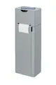 Produktbild: WENKO 6 in 1 Stand WC Garnitur Toiletten Bürsten Rollen Halter 2 Fächer Ablage
