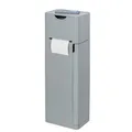 Produktbild: WENKO Stand WC-Garnitur Mod. Imon 6 in 1 Grau matt, mit Ablage