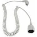 Produktbild: As-schwabe - as Schwabe 70426 Strom Verlängerungskabel Weiß 4 m H05VV-F 3G 1,5 mm2 Spiralkabel