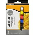 Produktbild: Simply Aluminium  Acryl-Tuben 6er-Set je 12ml