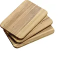 Produktbild: Kesper | Frühstücksbrettchen Akazie | 23x15cm | Natur | 3er Pack | langlebig & s