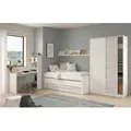 Produktbild: Jugendzimmer-Set >ELLIOT< in Artik-Weiß/Velho-Weiß - 199x65x96 (BxHxT)