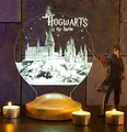 Produktbild: Sentidos 3D Lampe LED Nachtlicht Kinder Nachttischlampe Tischlampe Deko | 16 Farben, Touch-Sensor & Timer , LED Nachtlicht als Tischlampe, Nachttischlampe, Deko Licht für Kinder, Schlafzimmer, Gaming