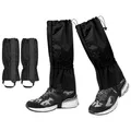 Produktbild: Qtuie Gamaschen Wasserdicht Wandern Jagd Fahrrad Gamaschen Herren Damen Einstellbare Gamaschen für Outdoor-Hosen zum Wandern, Klettern,Trekking,Schneewandern