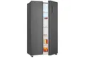 Produktbild: exquisit Side-by-Side SBS546-040D, 177 cm hoch, 91 cm breit, No Frost, Temperaturanzeige, Temperaturregelung, Innenbeleuchtung