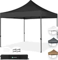 Produktbild: VONROC Pavillon 3x3m wasserdicht stabil - Partyzelt EasyUp System [3Min Aufbau] Popup Faltpavillon modular erweiterbar als Festival Zelt, Gartenpavillon