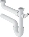 Produktbild: Geberit Fertigablauf 2teilig in PP d50mm x G1 1/2 weiss, 1 Stk.