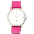 Produktbild: Oozoo Damen Armbanduhr Vintage Series C20309 Analog Leder pink UOC20309