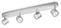 Produktbild: Philips Star Dimmbare LED Viererspot, 18W, 2000lm, 2700K, IP20, aluminium (915004146601)