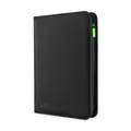 Produktbild: Vault X 9 Pocket Trading Card Zip Binder, 360 Cards, Premium Exo-Tec Album Material, 20 Side-Loading Pages, Folder for Collectible Games, Sports, TCG (Black)