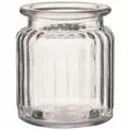 Produktbild: Annastore Windlicht 12er Set Teelichthalter Jana - Teelichtgläser - Tischdeko für Hochzeit (7,5 cm / H 9 cm), Teelichtgläser, Vase, Väschen, Glaswindlichter