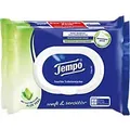 Produktbild: Tempo Aloe Vera Feuchtes Toilettenpapier 260721 2 Stück à 42 Blatt