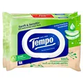 Produktbild: Tempo Feuchtes Toilettenpapier Sanft & Sensitiv Duo-Pack 1-lagig, 2x 42 Tücher