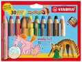 Produktbild: 10 STABILO Multitalentstift woody 3 in 1, 10er Etui 30 Jahre