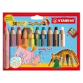 Produktbild: STABILO Buntstift Wasserfarbe & Wachsmalkreide woody 3 in 1, Jubiläumsedition, 1