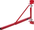 Produktbild: VEVOR Elektrischer Hebezeug-Stützarm 300 kg Tragkraft Hebezeughalter-Schwenkarm mit Stange Hebezeugrahmen aus Stahl, 180° schwenkbarer Gerüsthebezeug-Hebearm Windenhebezeugarm für Werkstatt Garage