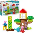 Produktbild: LEGO DUPLO Peppa Wutz Garten mit Baumhaus - Peppa Pig Spielzeug für