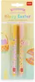 Produktbild: Legami Gelschreiber HOPPY EASTER Set mit 2 Gelstiften Tierdeko Ostern ✅NEU✅OVP
