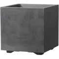 Produktbild: Deroma Pflanzkübel Cubo Millennium 25 cm x 25 cm x 25 cm Anthrazit