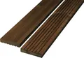 Produktbild: Rettenmeier Terrassendiele Kiefer 200 x 14,5 x 2,8 cm grob/fein teakbraun