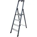 Produktbild: Krause Stehleiter Monto Sepro S, 124180, eloxiert, aus Aluminium mit 4 Stufen