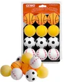 Produktbild: GEWO Sports-Mix Tischtennisbälle - Plastik Tischtennis Bälle 40+ im Sport Design - 12 Bunte, hochwertige Ping Pong Bälle - Verschiedene Designs, 40+ mm Durchmesser