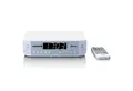 Produktbild: Lenco KCR-100WH UKW-Radio (FM, 2 W, Bluetooth mit 2x integ. Lautsprecher inkl. Fernbedienung & Montagesatz)