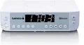 Produktbild: Küchenradio Unterbauradio Bluetooth FM PLL LED 2x1W Uhr Timer Lenco KCR-100 Top