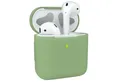 Produktbild: EAZY CASE Kopfhörer-Schutzhülle Silikon Hülle kompatibel mit Apple AirPods 1 & 2, Box Schutzhülle Hülle für Airpods Fullcover Silikoncase Olive Grün