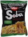 Produktbild: Nissin Bag Noodles Soba – Teriyaki, 9er Pack, Wok Style Instant-Nudeln japanischer Art, mit Teriyaki-Sauce, schnelle Zubereitung, asiatisches Essen (9 x 110 g)