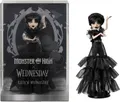 Produktbild: Monster High Wednesday Puppe, RaveN Wednesday Sammelfigur in schwarzem Gothic-K