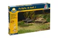 Produktbild: 7507 Italeri 1:72, WWII, PzKpfw.III Ausf.J, 2 Modelle, Modellbausatz unbemalt,