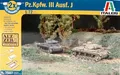 Produktbild: Stk. Kpfw. III Ausf. J Carro Bewaffnete Tank Kunststoff Kit 1:72 Modell Italeri