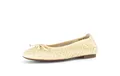 Produktbild: Gabor Damen Klassische Ballerinas, Frauen Flats,Ballerina-Schuhe,Ballett-Schuhe,Ballet-Flats,flach,Ausgehschuhe,Abendschuhe,Yellow,40 EU / 6.5 UK