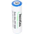 Produktbild: AccuCell 3,2 Volt Solar Akku Lithium 18650 IFR LiFePo4 Akku mit Kopf ungeschützt, 1400-1500mAh, Abmessungen ca. 66,1x18mm