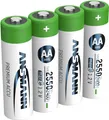 Produktbild: ANSMANN NiMH Akku Mignon AA Typ 2550 (min. 2400 mAh) maxE 4er Papierblister