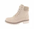 Produktbild: Tom Tailor Schnürboots mit Glitzerdetails - Damen - Gr. 37 - beige