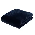Produktbild: Gözze - Premium Cashmere-Feeling Wohn- und Kuscheldecke, 500 g/m², 180 x 220 cm - Marine