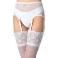 Produktbild: Merry Style Strapsgürtel Damen Strumpfgürtel MSKS912 weiß XL