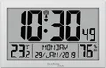 Produktbild: Technoline Uhr Wecker WS 8016 Digital 22,5 x 14,3 x 2,4cm Silber Batter. B Ware
