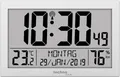 Produktbild: Technoline WS8016 Funk-Wand-Uhr Temperaturanzeige Kuststoff 22,5 x 14,3 x 2,4cm